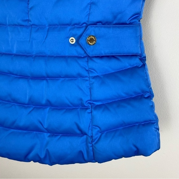 Lilly Pulitzer Puffer Down Bright Blue Vest XXS - Picture 4 of 12